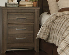 Load image into Gallery viewer, Juararo California King Poster Bed with Mirrored Dresser, Chest and Nightstand
