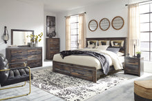 Load image into Gallery viewer, Drystan  Bookcase Bed With 2 Storage Drawers With Mirrored Dresser, Chest And 2 Nightstands
