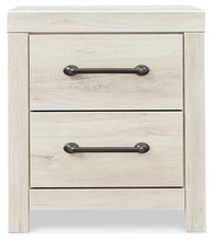 Load image into Gallery viewer, Cambeck Full Panel Bed with Mirrored Dresser and 2 Nightstands

