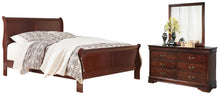 Load image into Gallery viewer, Alisdair Queen Sleigh Bed with Mirrored Dresser
