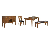 Load image into Gallery viewer, Ralene Dining Table and 4 Chairs and Bench with Storage
