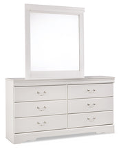 Load image into Gallery viewer, Anarasia Full Sleigh Bed with Mirrored Dresser, Chest and Nightstand
