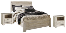 Load image into Gallery viewer, Bellaby Queen Panel Bed with 2 Nightstands
