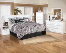 Load image into Gallery viewer, Bostwick Shoals King/California King Panel Headboard with Mirrored Dresser, Chest and Nightstand
