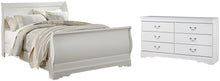 Load image into Gallery viewer, Anarasia  Sleigh Bed With Dresser
