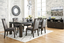 Load image into Gallery viewer, Hyndell Dining Table and 6 Chairs with Storage
