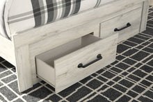 Load image into Gallery viewer, Cambeck  Panel Bed With 2 Storage Drawers With Mirrored Dresser, Chest And 2 Nightstands
