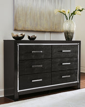 Load image into Gallery viewer, Kaydell Queen/Full Upholstered Panel Headboard with Dresser
