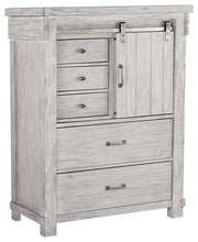 Load image into Gallery viewer, Brashland  Panel Bed With Mirrored Dresser, Chest And 2 Nightstands
