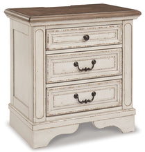 Load image into Gallery viewer, Realyn King Sleigh Bed with Mirrored Dresser, Chest and Nightstand
