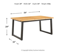 Load image into Gallery viewer, Town Wood Dining Table Set (3/CN)

