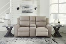 Load image into Gallery viewer, Lavenhorne DBL Rec Loveseat w/Console
