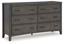 Load image into Gallery viewer, Montillan Queen Panel Bed with Dresser
