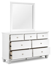 Load image into Gallery viewer, Fortman King Panel Bed with Mirrored Dresser and Chest
