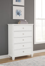 Load image into Gallery viewer, Fortman California King Panel Bed with Mirrored Dresser, Chest and Nightstand
