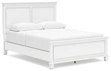 Load image into Gallery viewer, Fortman Queen Panel Bed with Mirrored Dresser and Chest
