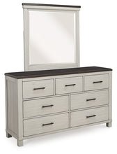 Load image into Gallery viewer, Darborn California King Panel Bed with Mirrored Dresser and 2 Nightstands
