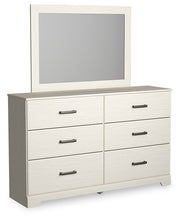 Load image into Gallery viewer, Stelsie Twin Panel Bed with Mirrored Dresser and Chest
